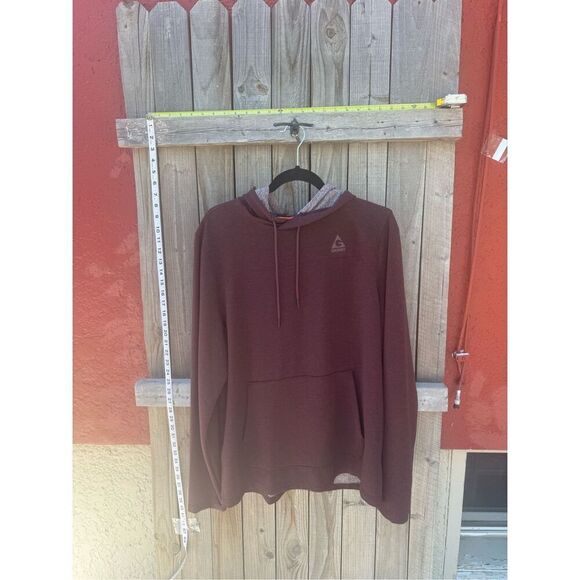 Gerry Large Maroon Hoodie Pull-Over - Picture 1 of 4